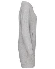 Lounge-Kleid aus Bio-Baumwollfleece - K493