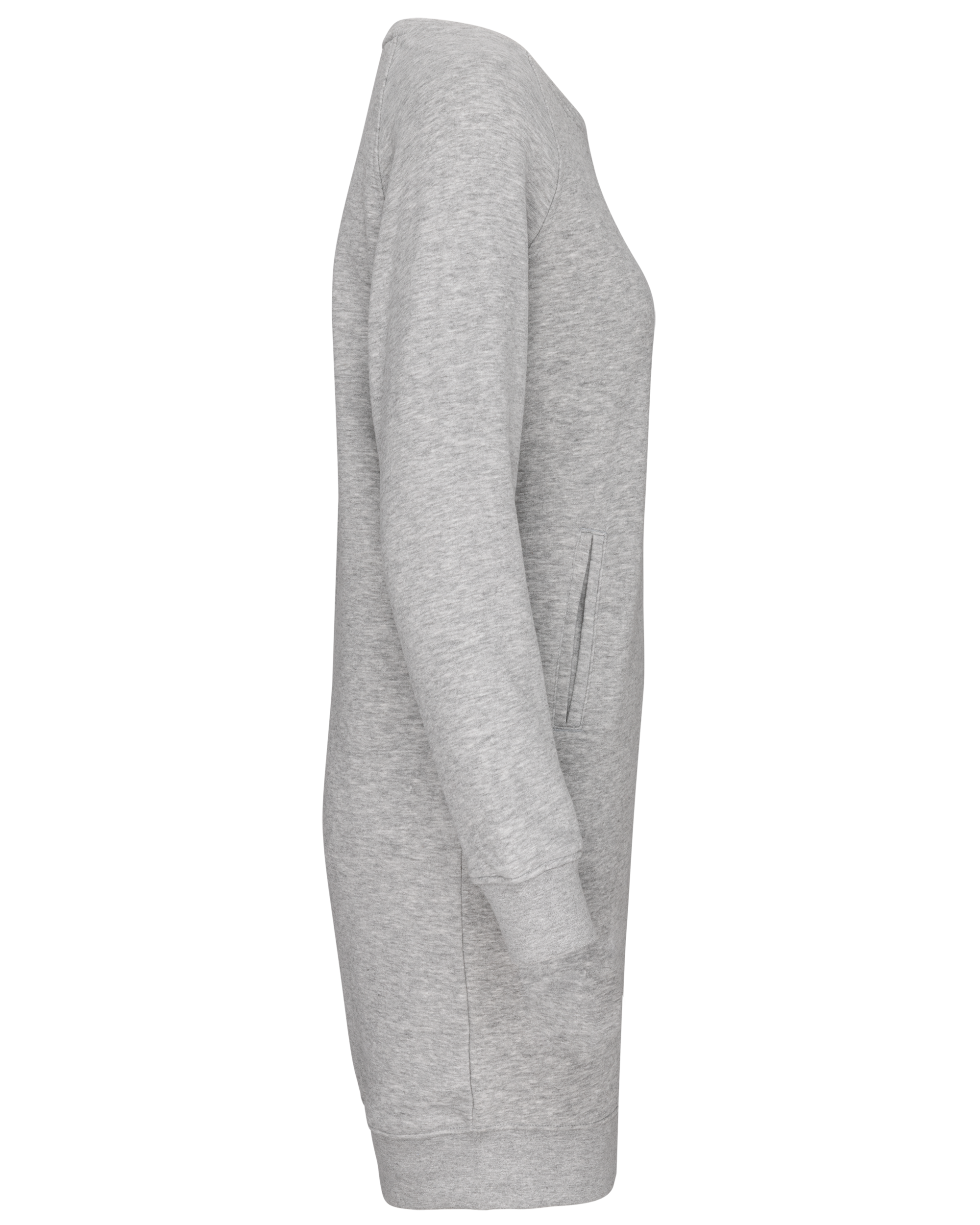 Lounge-Kleid aus Bio-Baumwollfleece - K493