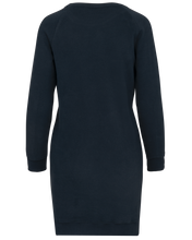 Lounge-Kleid aus Bio-Baumwollfleece - K493