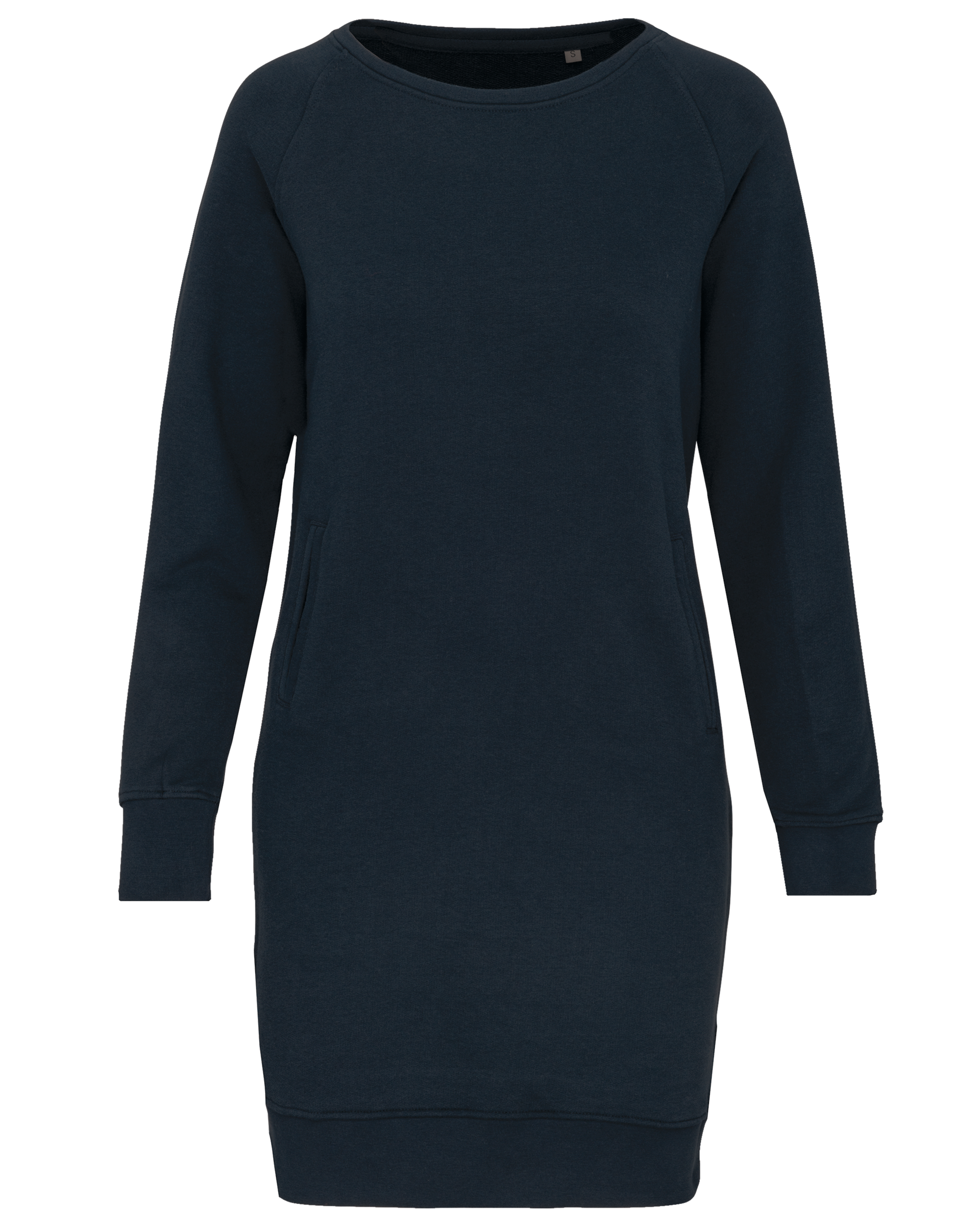 Lounge-Kleid aus Bio-Baumwollfleece - K493