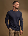 Heren Lange Mouw T-Shirt - Interlock - 220 g/m | 17454