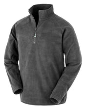 Jersey de micropolar en poliéster reciclado con cuello de cremallera | R905X
