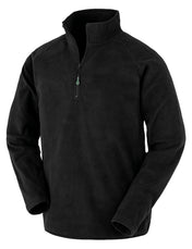 Jersey de micropolar en poliéster reciclado con cuello de cremallera | R905X