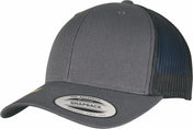 Two-Tone Retro Trucker Cap in Cotton and Recycled Polyester Mesh | FL6606RT