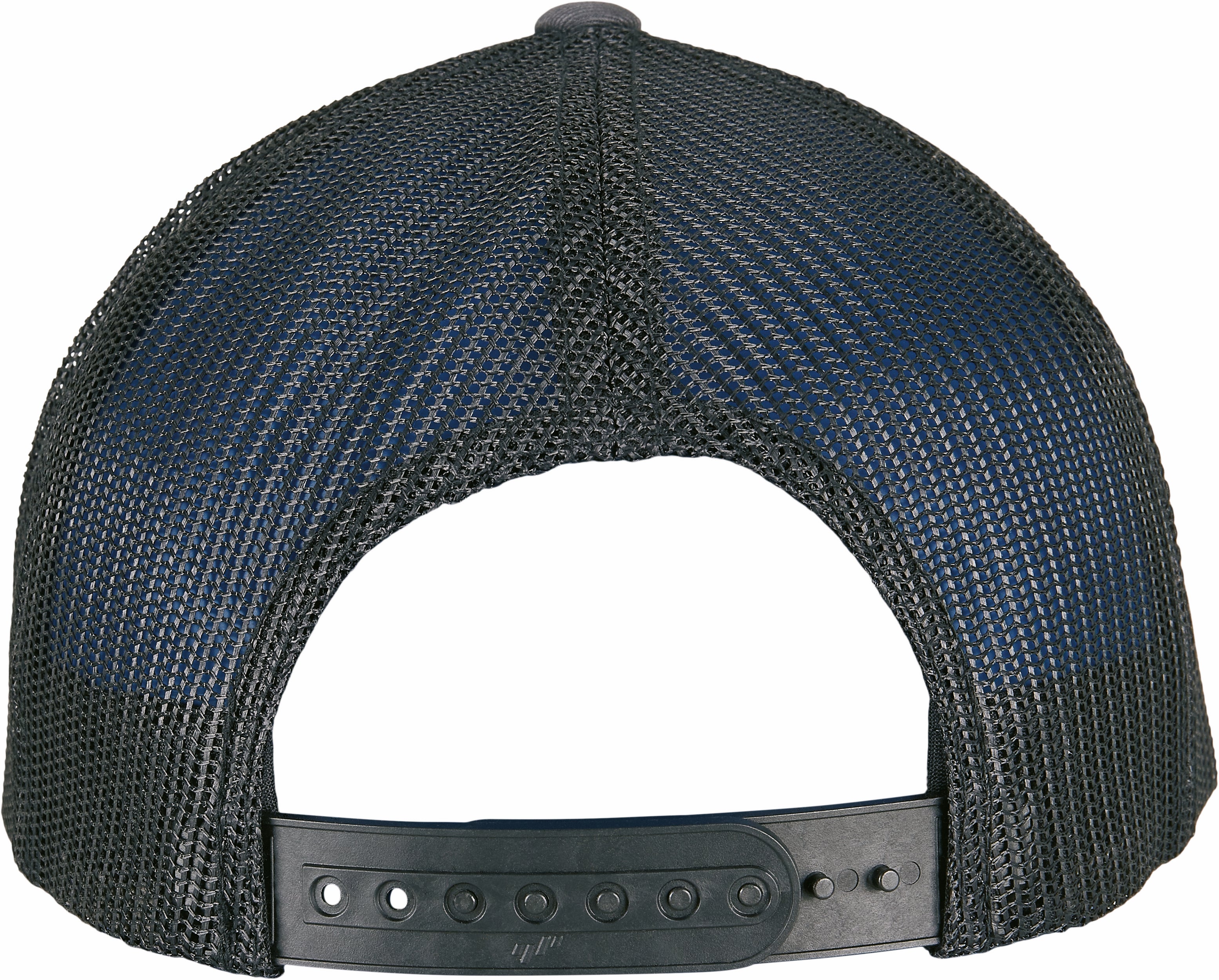 Two-Tone Retro Trucker Cap in Cotton and Recycled Polyester Mesh | FL6606RT