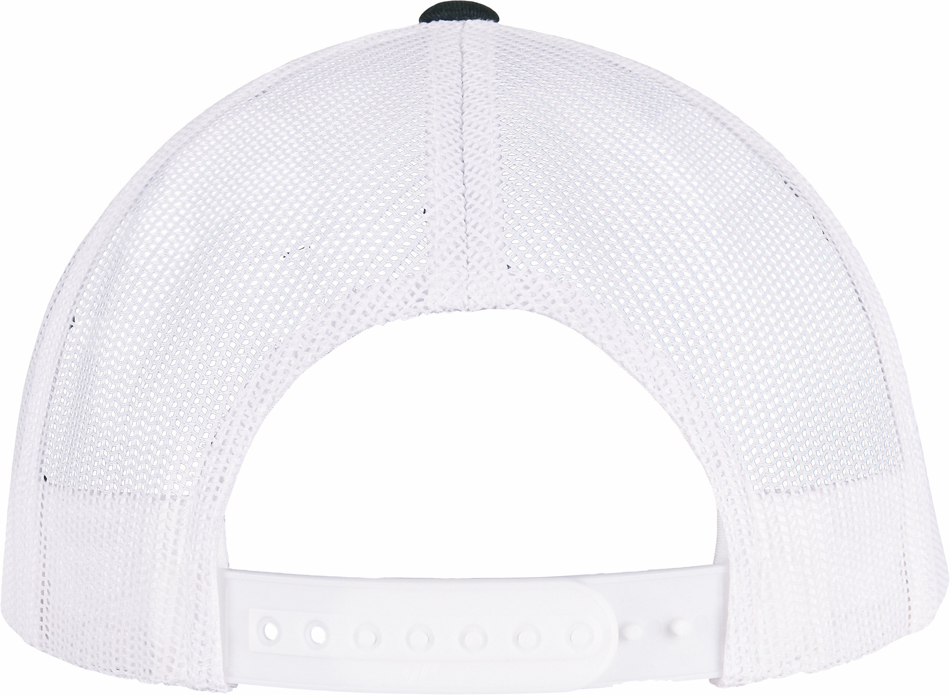 Two-Tone Retro Trucker Cap in Cotton and Recycled Polyester Mesh | FL6606RT