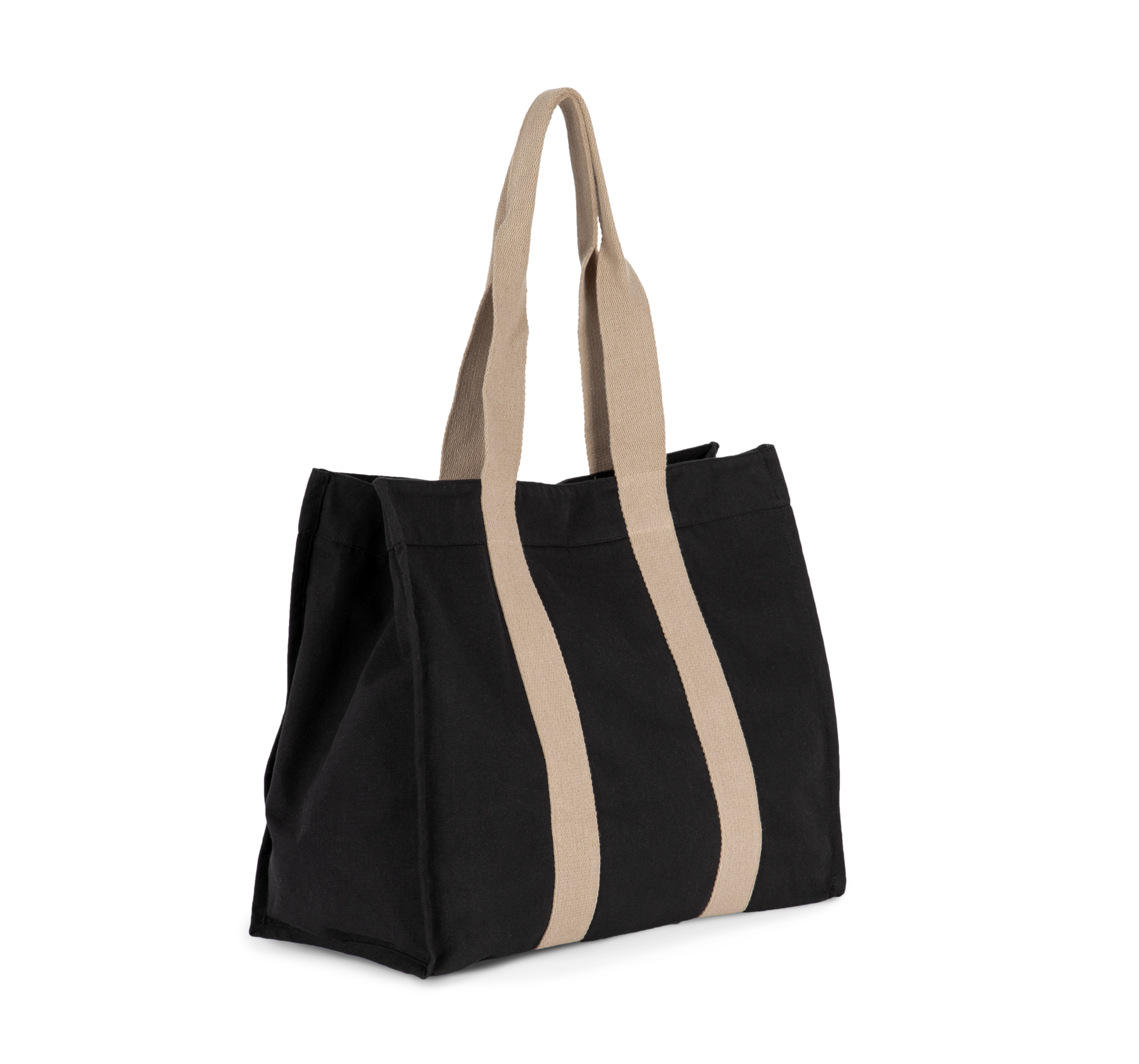 Große Einkaufstasche mit Falten aus recyceltem Material - KI5201