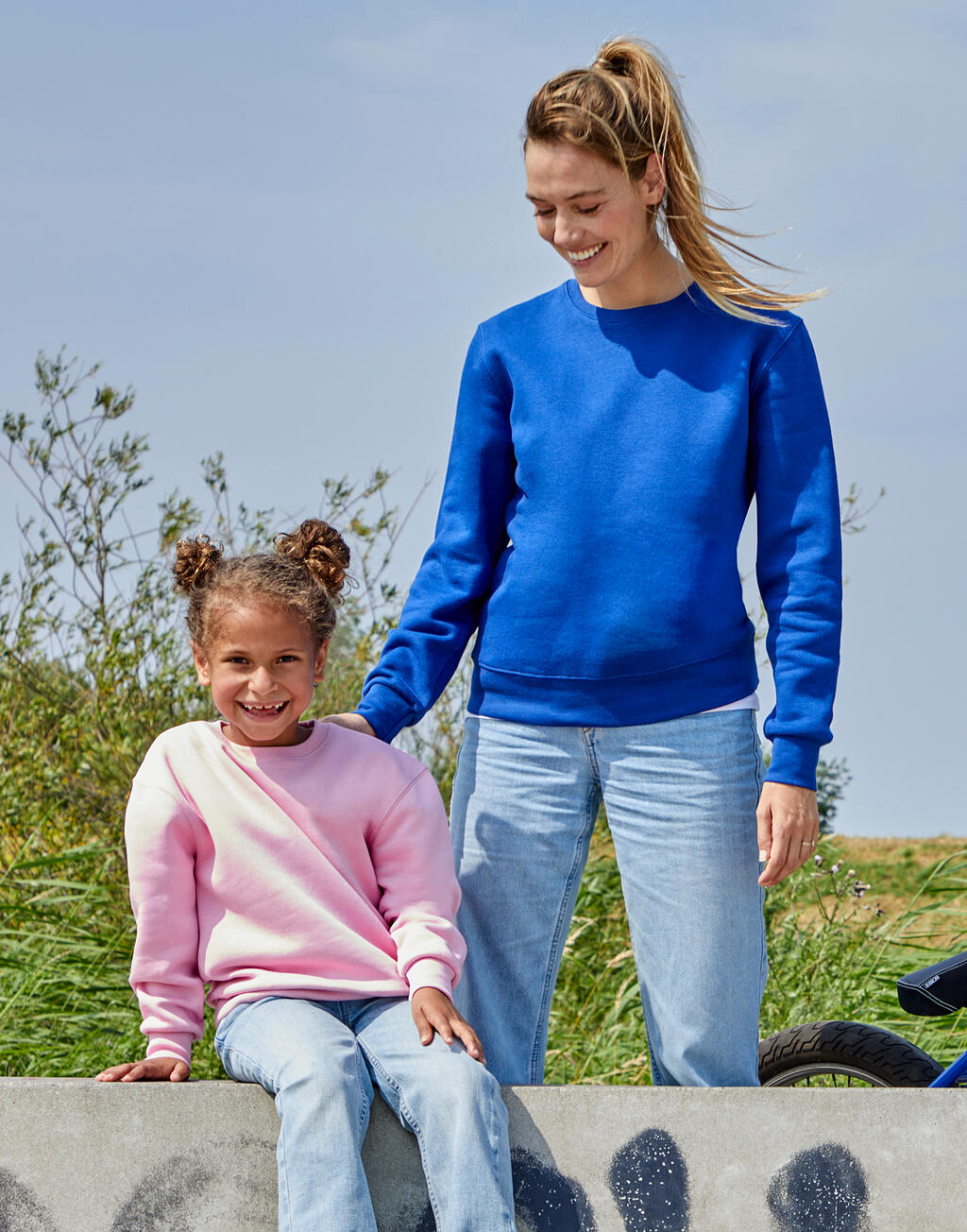 Kids’ Crew Neck Sweatshirt – Recycled Fabric | 20052