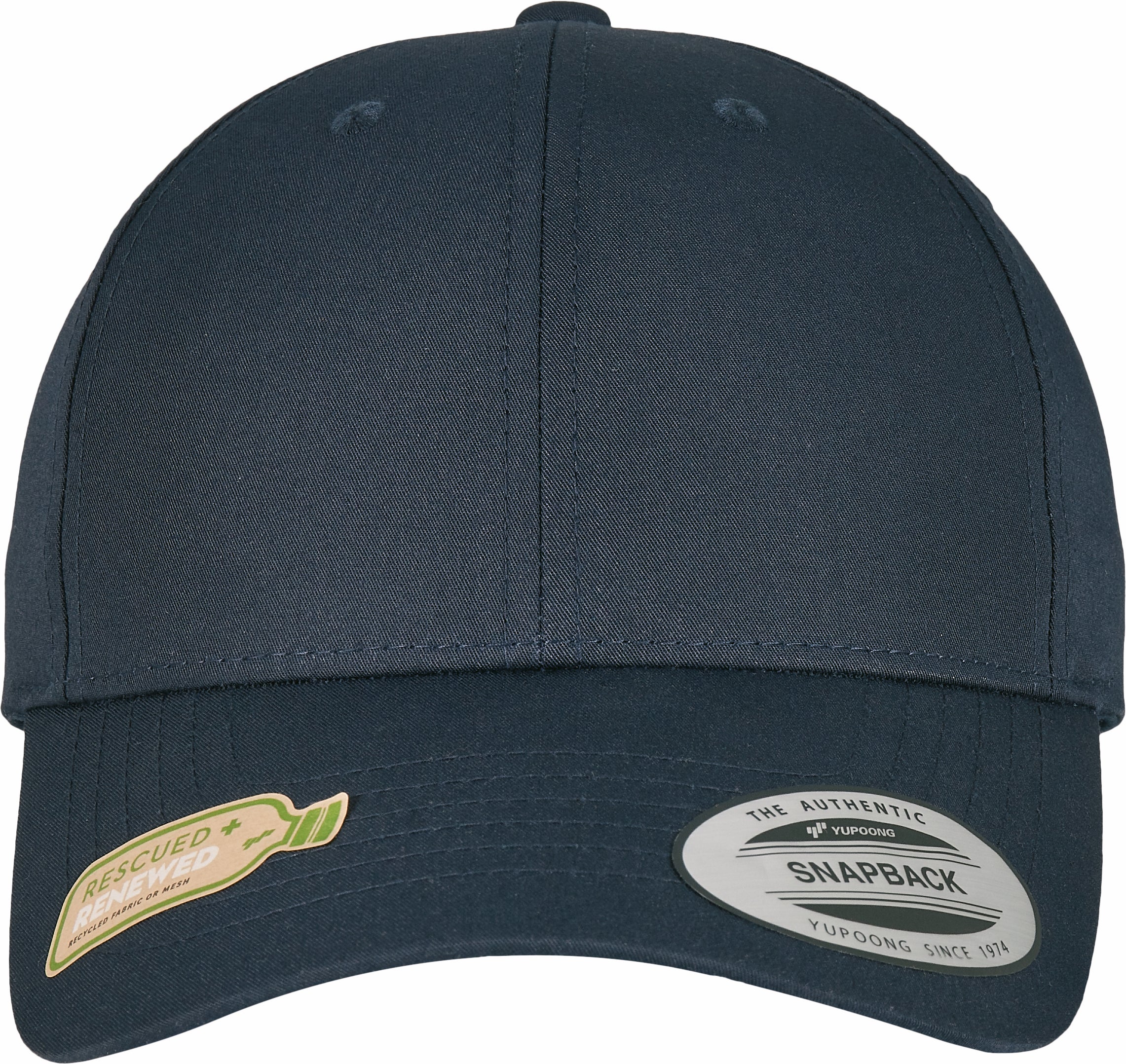 Recycled Polyester Twill Cap with Pre-Curved Peak | FL7706RS
