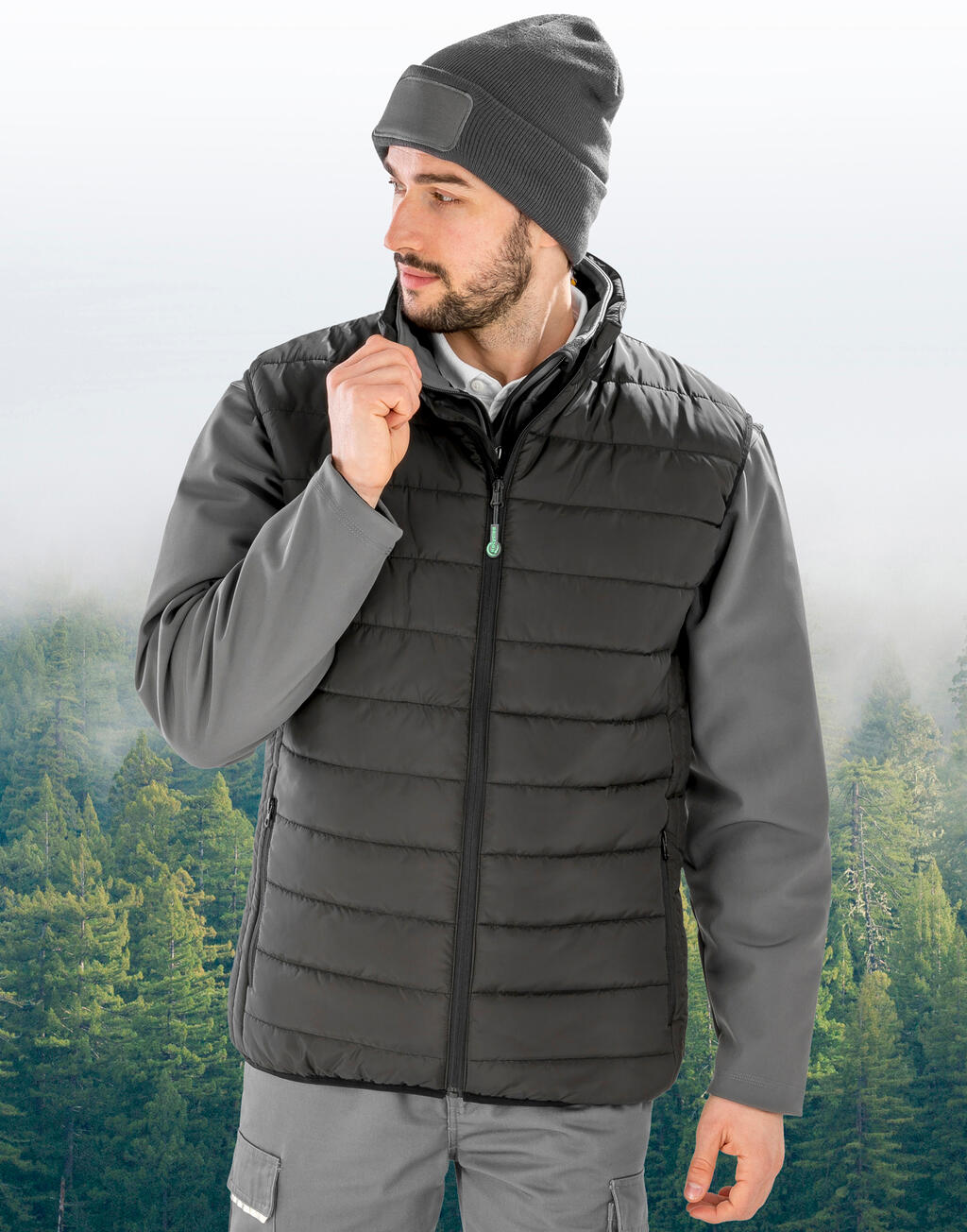 Result Core 20733 - Recycled Promo Padded Bodywarmer