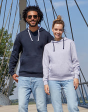 Women’s Contrast Hoodie – Recycled Fabric | 21052