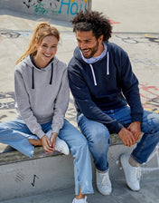 Women’s Contrast Hoodie – Recycled Fabric | 21052