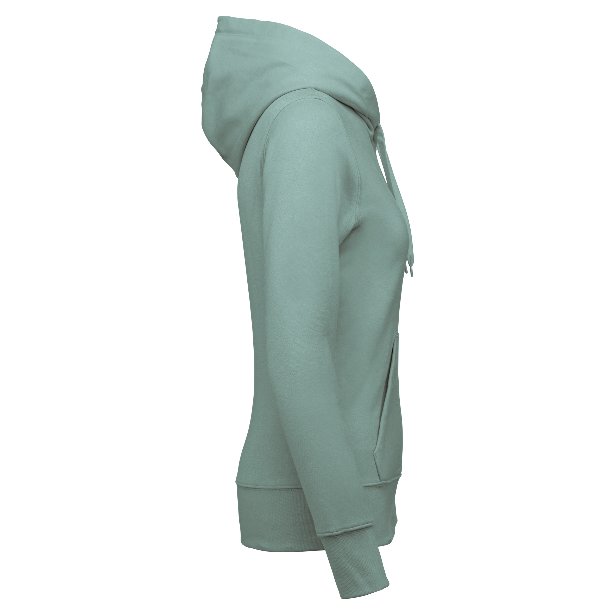 Dames Eco-vriendelijke Hoodie met Rits - 280 g/m² - K4031
