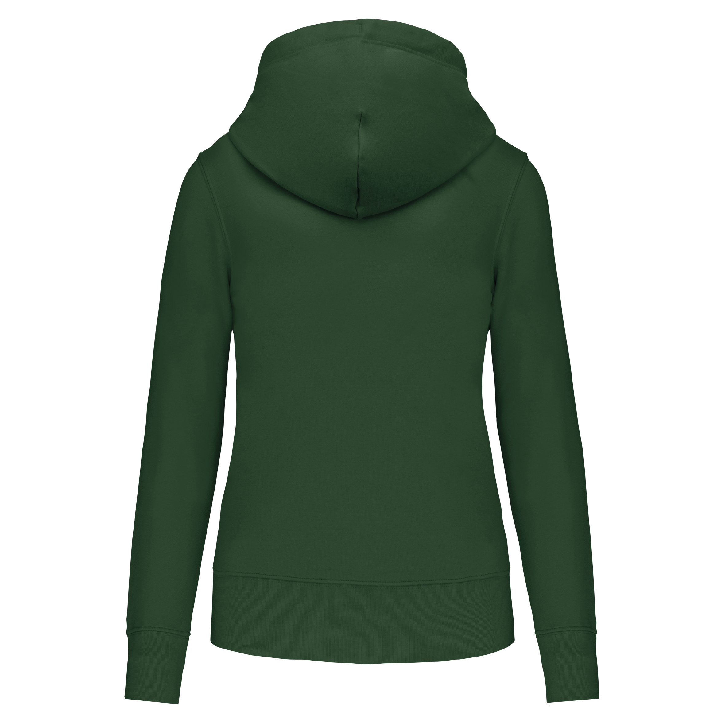 Dames Eco-vriendelijke Hoodie met Rits - 280 g/m² - K4031