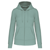 Dames Eco-vriendelijke Hoodie met Rits - 280 g/m² - K4031