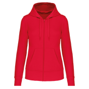 Dames Eco-vriendelijke Hoodie met Rits - 280 g/m² - K4031