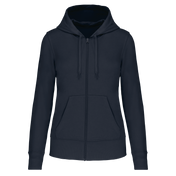 Dames Eco-vriendelijke Hoodie met Rits - 280 g/m² - K4031