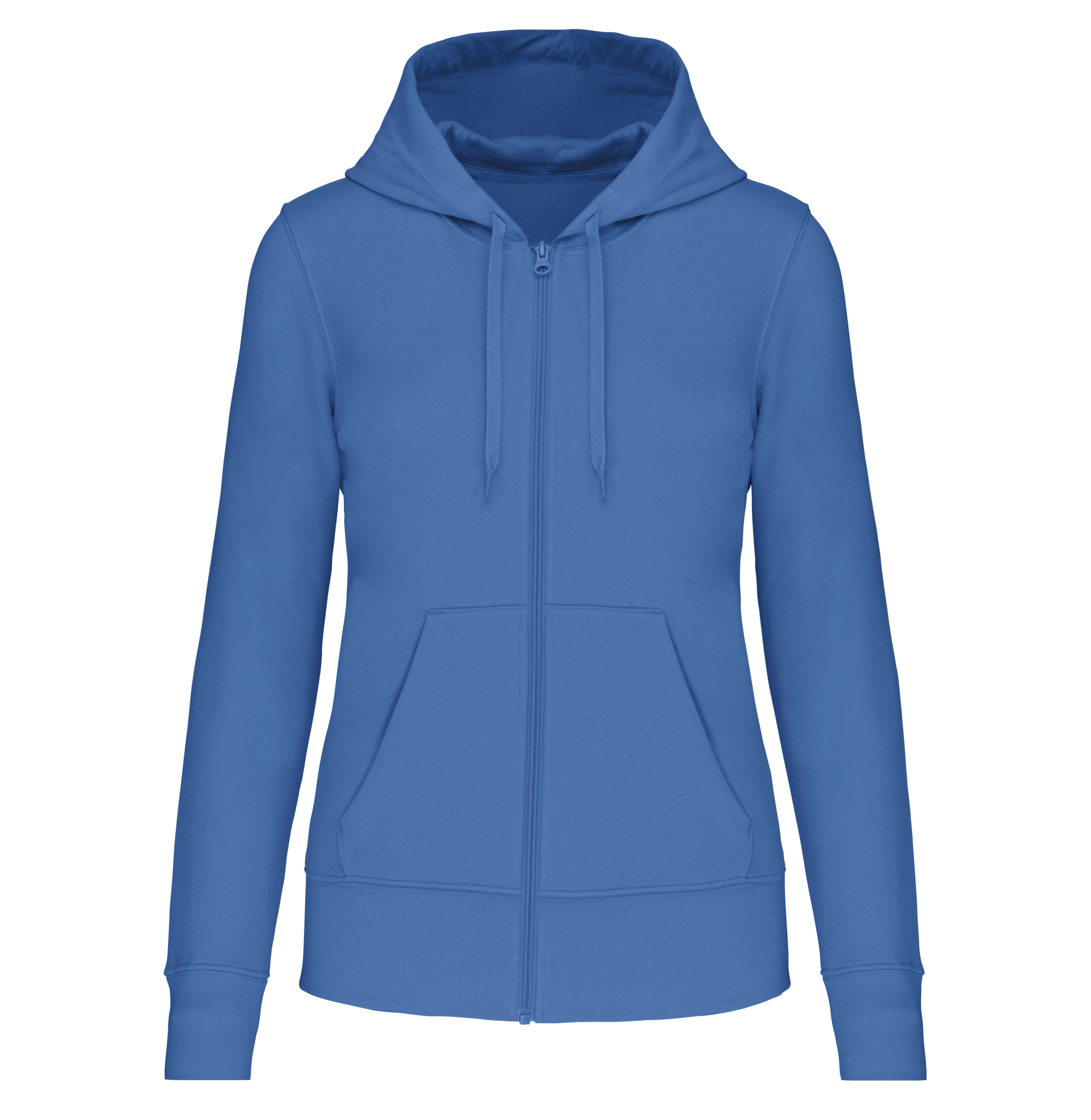 Dames Eco-vriendelijke Hoodie met Rits - 280 g/m² - K4031