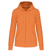 Dames Eco-vriendelijke Hoodie met Rits - 280 g/m² - K4031