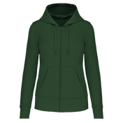 Dames Eco-vriendelijke Hoodie met Rits - 280 g/m² - K4031