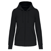 Dames Eco-vriendelijke Hoodie met Rits - 280 g/m² - K4031