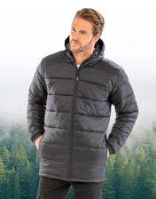 Veste Parka Matelassée à Capuche Recyclée | 21233