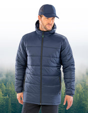 Veste Parka Matelassée à Capuche Recyclée | 21233