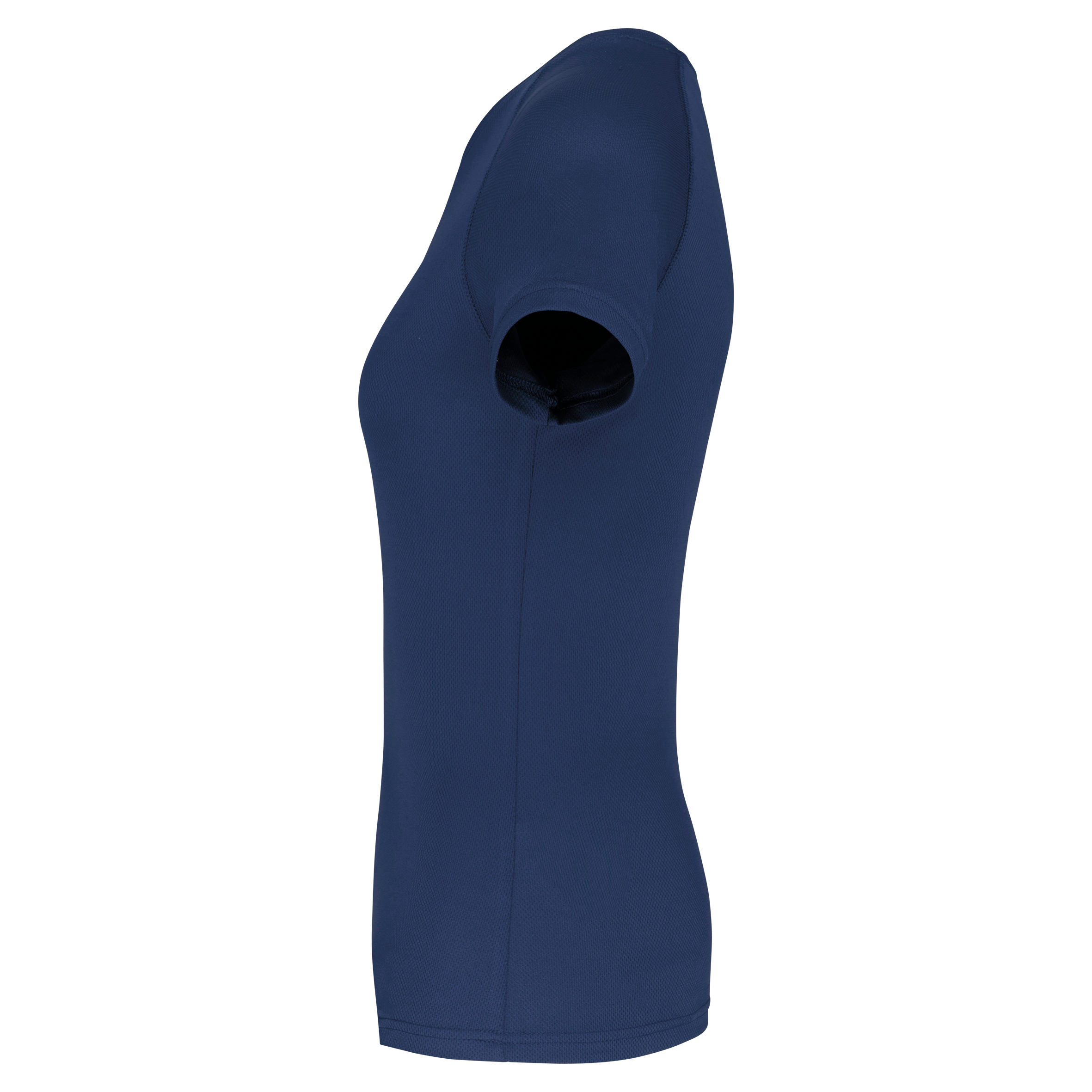 T-shirt de sport à col rond recyclé pour femmes - PA4013