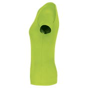 T-shirt de sport à col rond recyclé pour femmes - PA4013