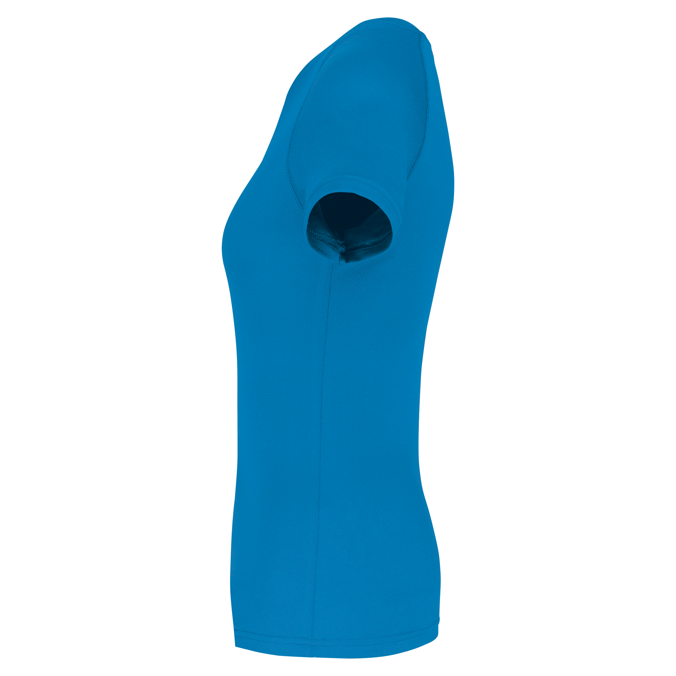 T-shirt de sport à col rond recyclé pour femmes - PA4013