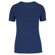 T-shirt de sport à col rond recyclé pour femmes - PA4013