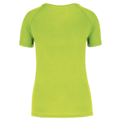 T-shirt de sport à col rond recyclé pour femmes - PA4013