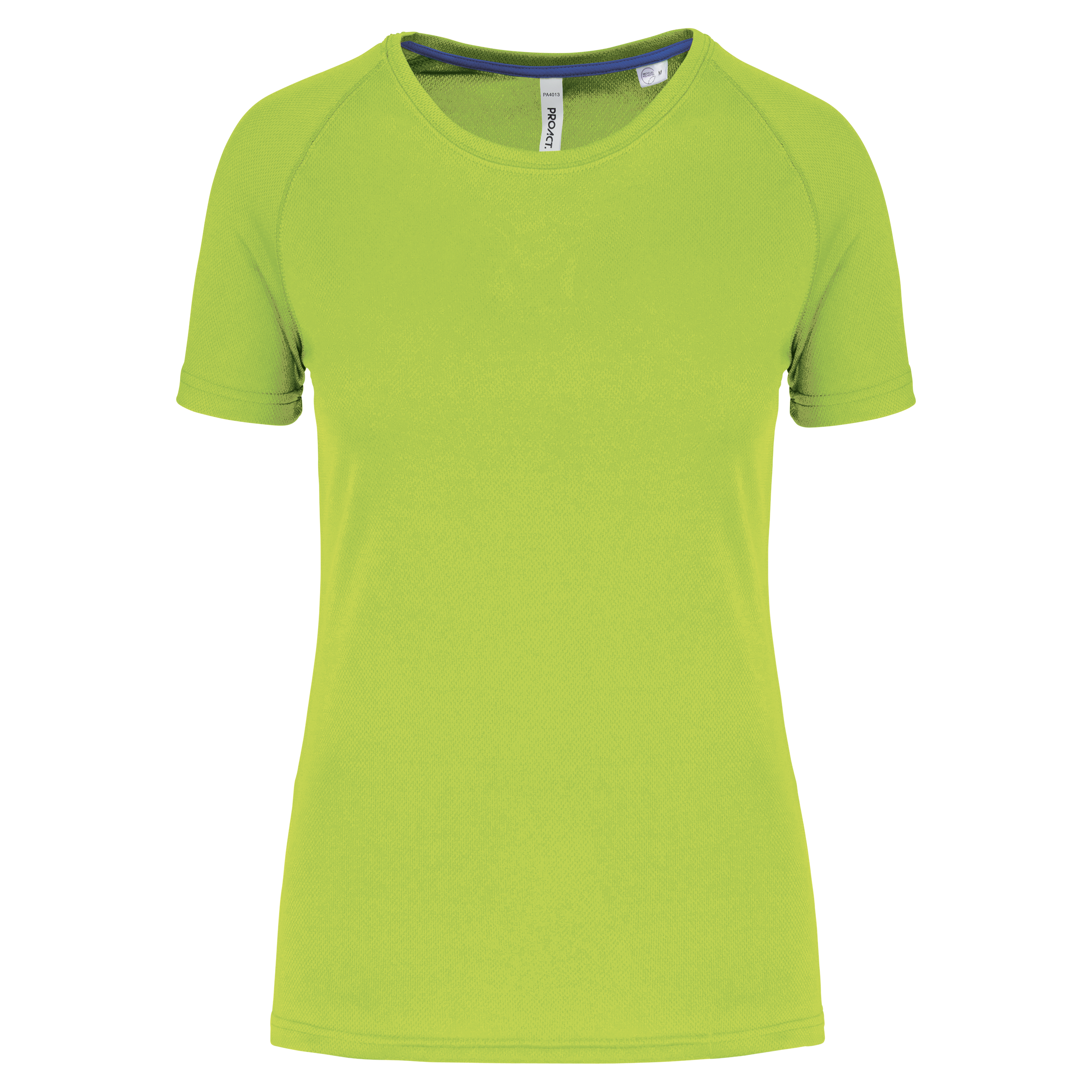 T-shirt de sport à col rond recyclé pour femmes - PA4013