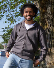 Men’s Full-Zip Hoodie – Recycled Fabric | 21552