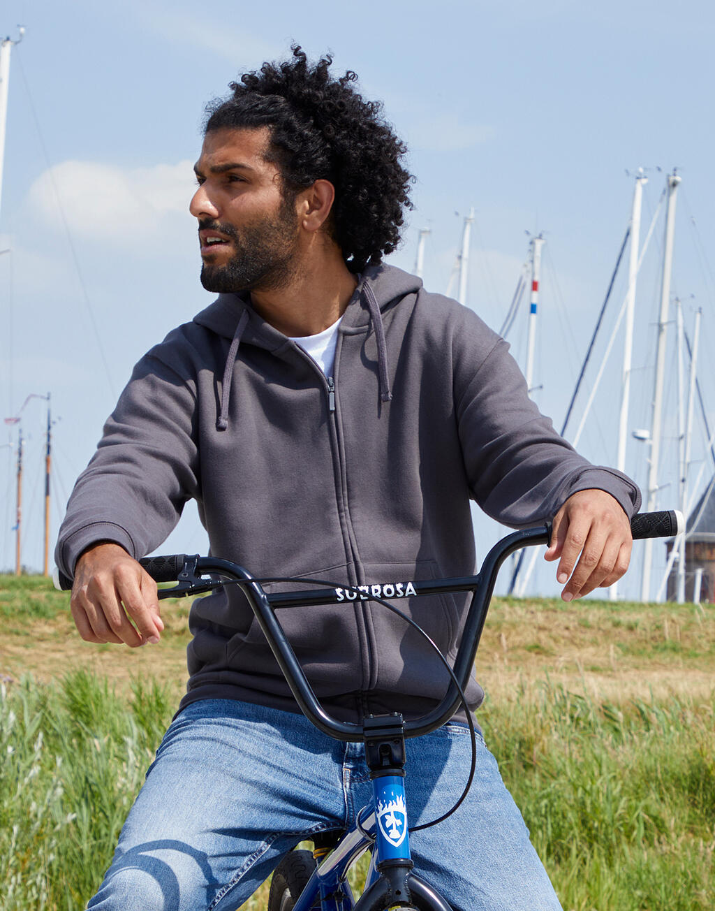 Men’s Full-Zip Hoodie – Recycled Fabric | 21552