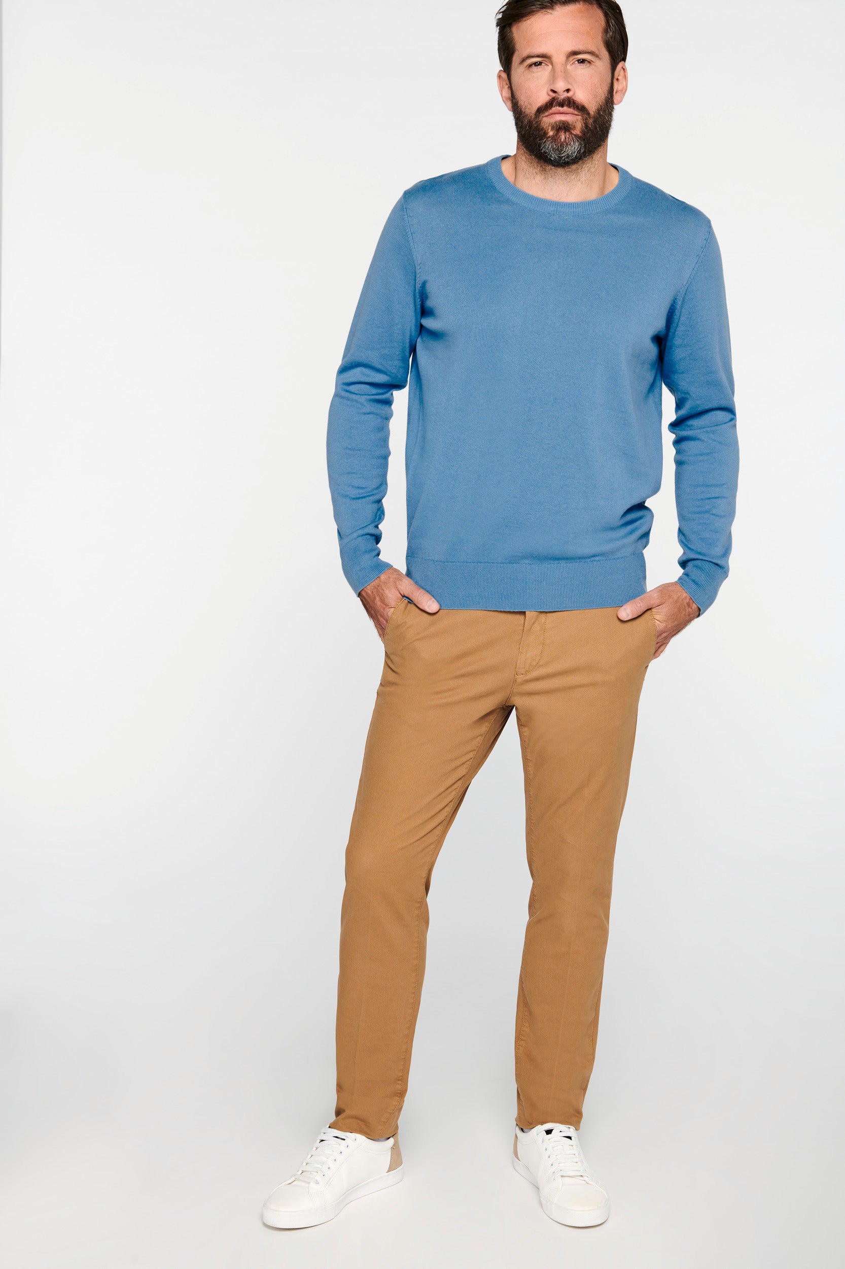 Chinos para hombre - Corte recto - 290 g/m² - NS734