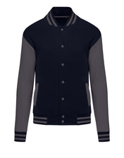 Customizable Unisex Varsity Jacket – Recycled Fabric | 21952