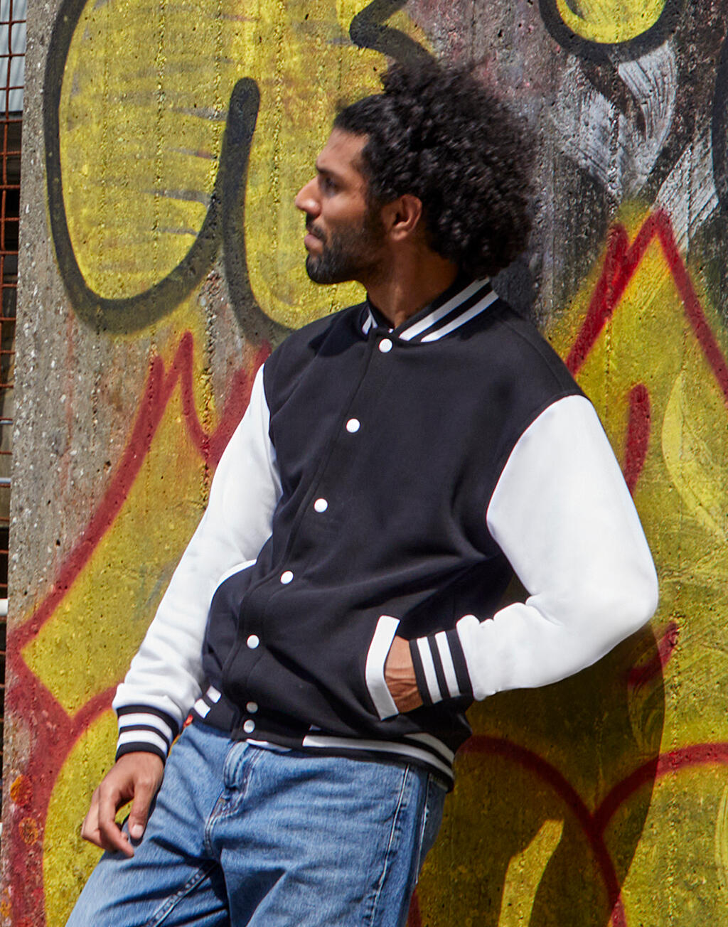 Customizable Unisex Varsity Jacket – Recycled Fabric | 21952