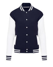 Customizable Unisex Varsity Jacket – Recycled Fabric | 21952
