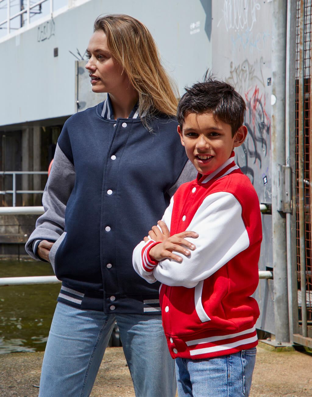 Customizable Unisex Varsity Jacket – Recycled Fabric | 21952