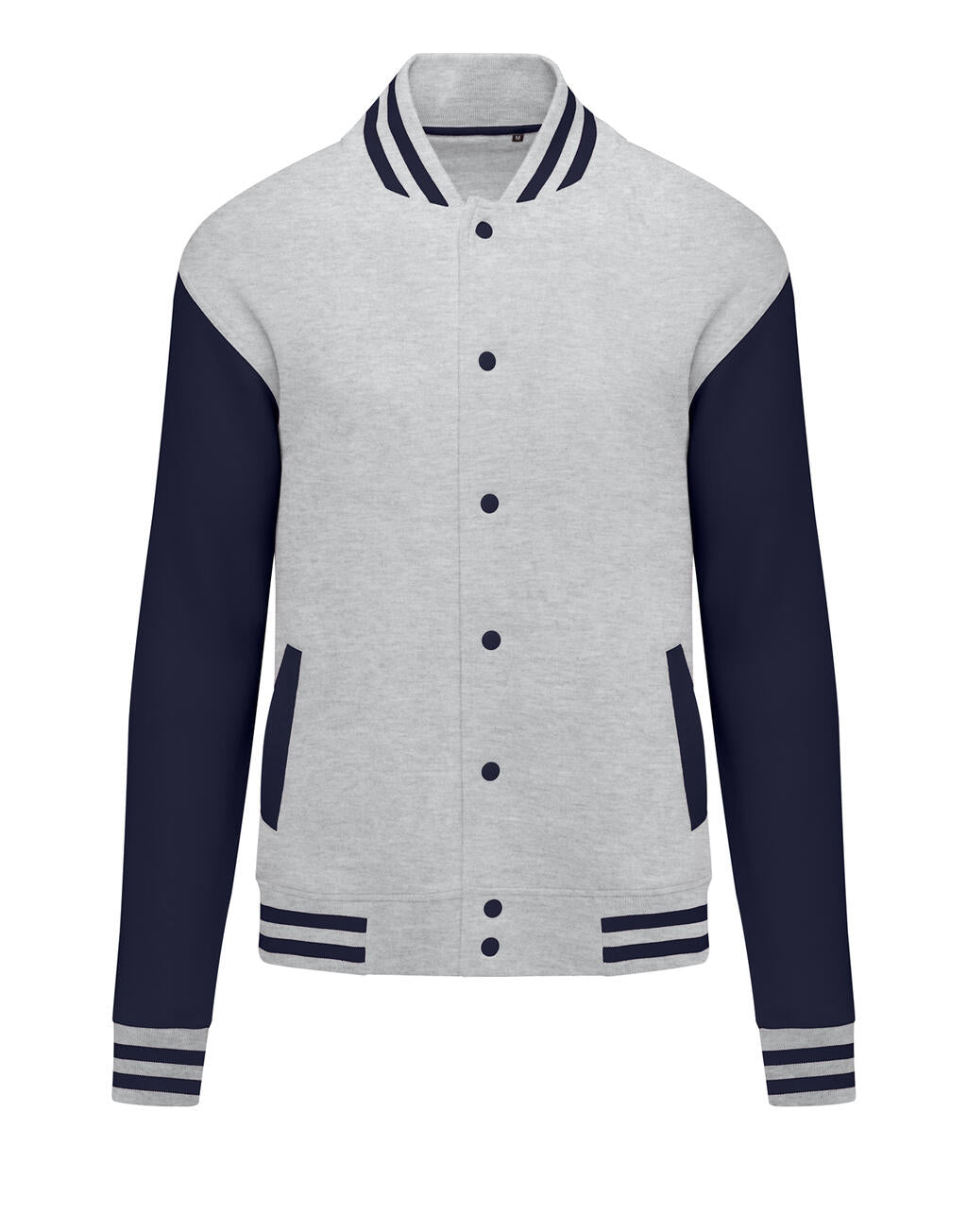 Customizable Unisex Varsity Jacket – Recycled Fabric | 21952