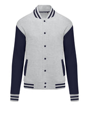 Customizable Unisex Varsity Jacket – Recycled Fabric | 21952