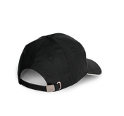 Kappe aus Bio-Baumwolle mit kontrastierendem Sandwich-Schirm - 6 Paneele - KP198