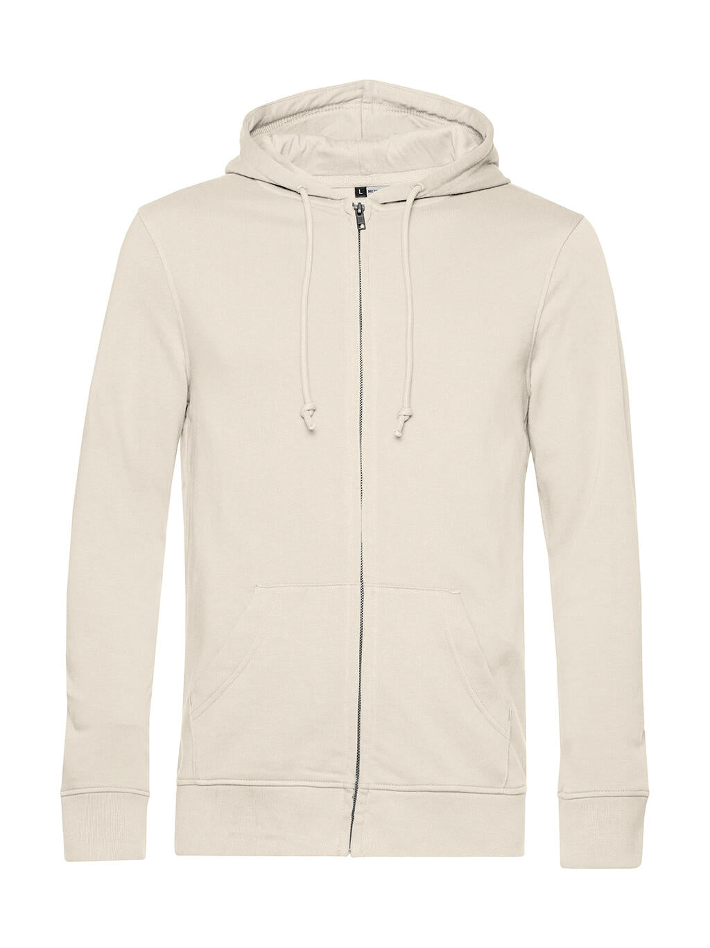 Men's Organic Zipped Hood 23242 | Eco-Friendly | Organic Blank