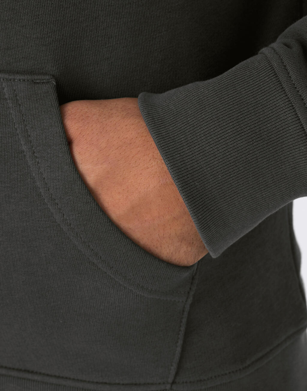 Sudadera con capucha y cremallera Organic Inspire para hombre - 23242