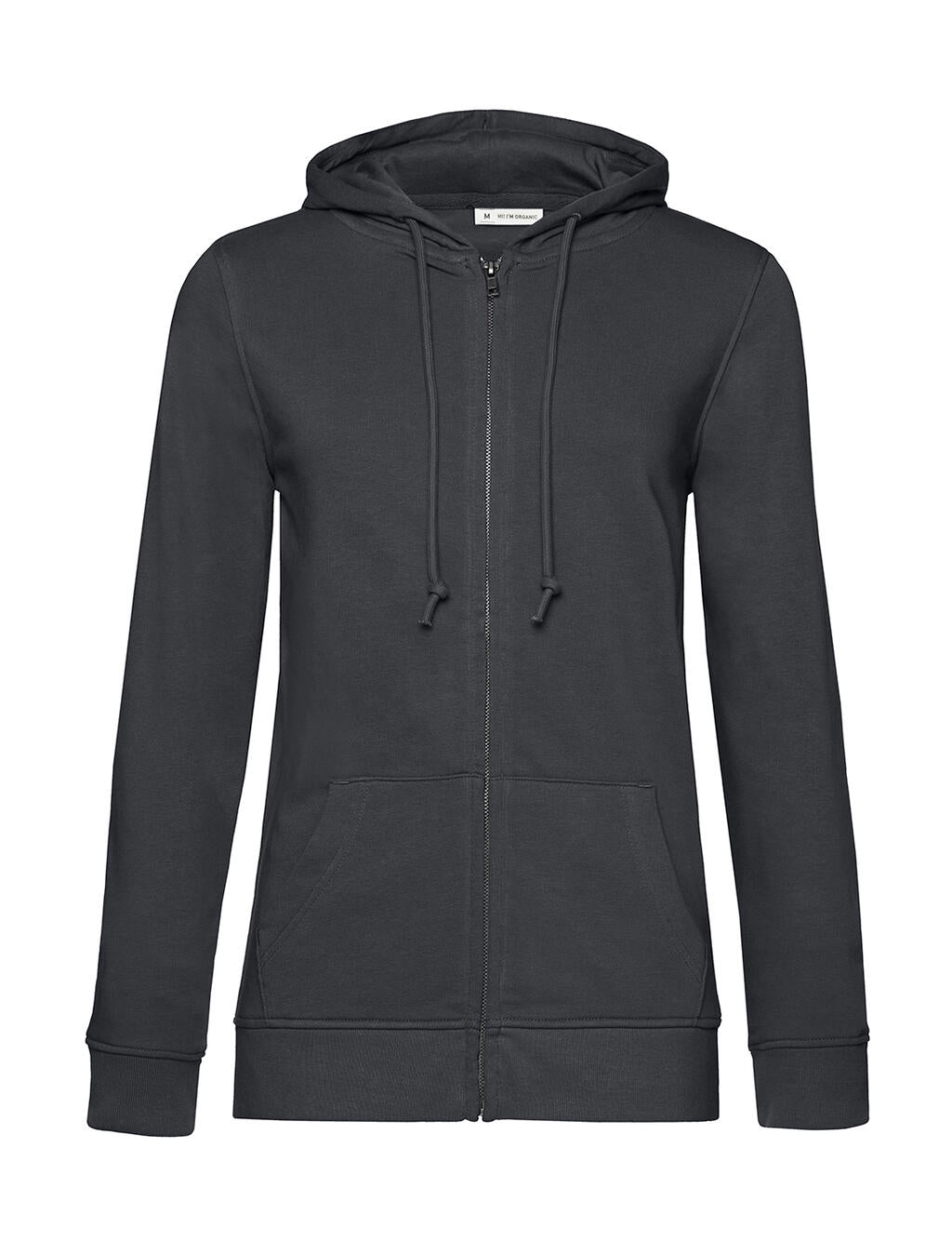 Organic Zipped Hoodie for Women - 23342
