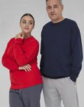 Sudadera Unisex de Cuello Redondo en Blanco - 280 g/m² | 23942