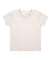 T-shirt per neonati a girocollo e maniche corte in cotone biologico | LW620
