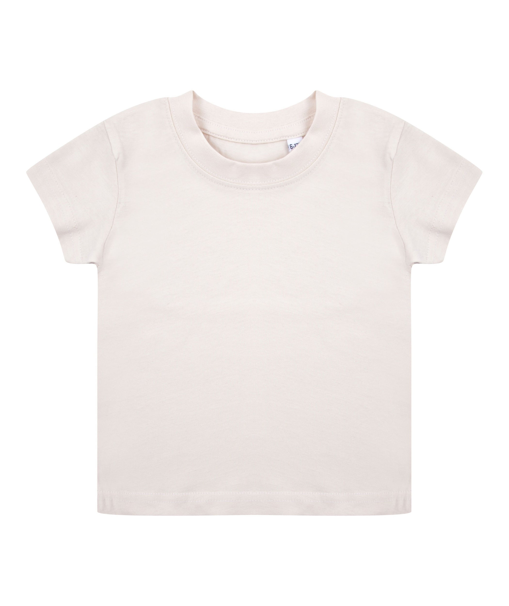 T-shirt per neonati a girocollo e maniche corte in cotone biologico | LW620