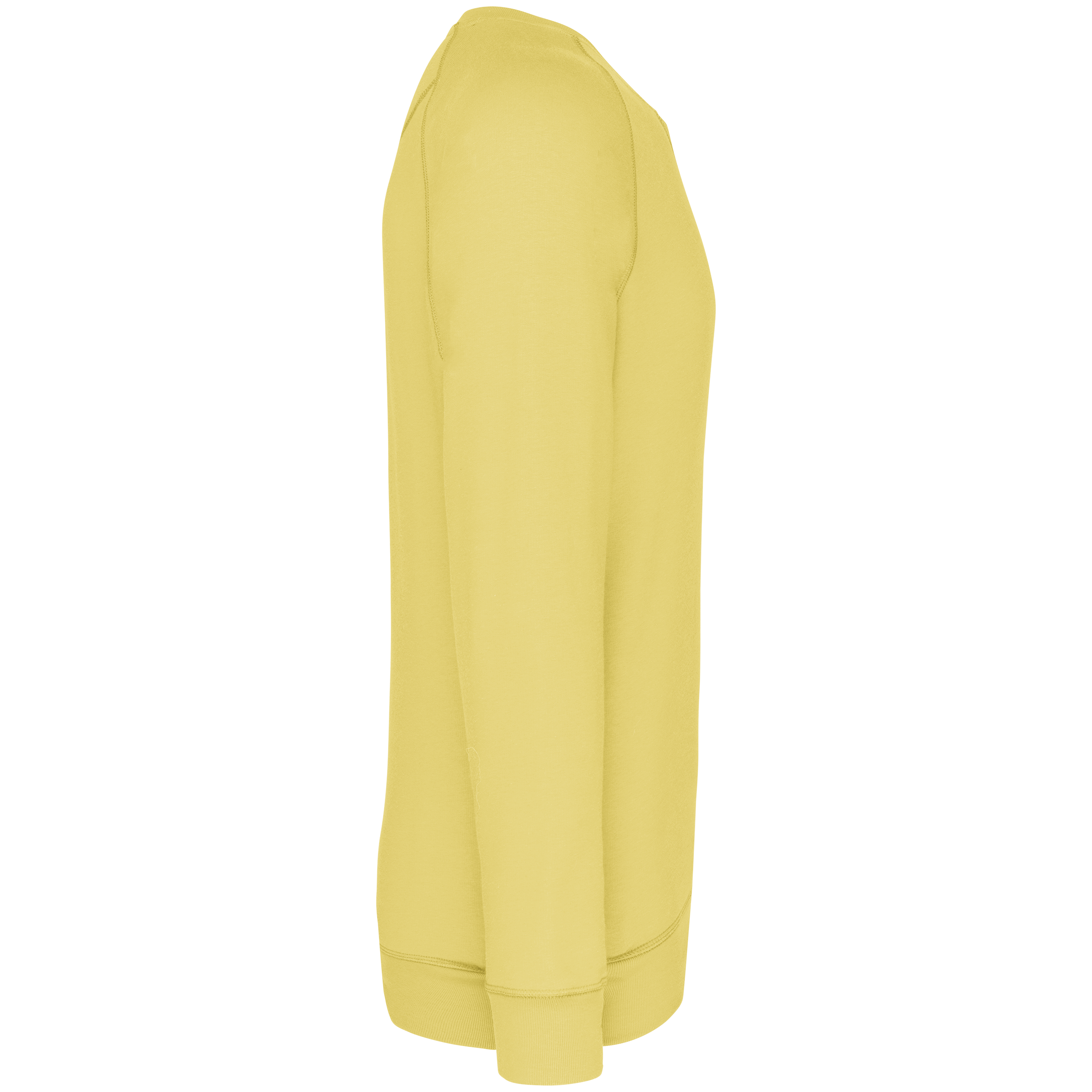 Heren Sweatshirt van Biologisch Katoen met Ronde Hals en Raglanmouwen - K480